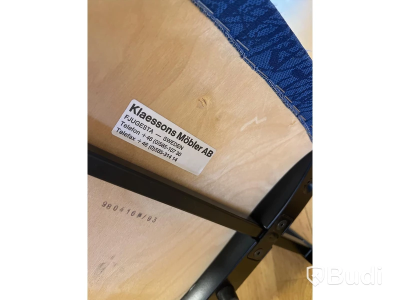2 st besöksstolar Klaessonsmöbler AB