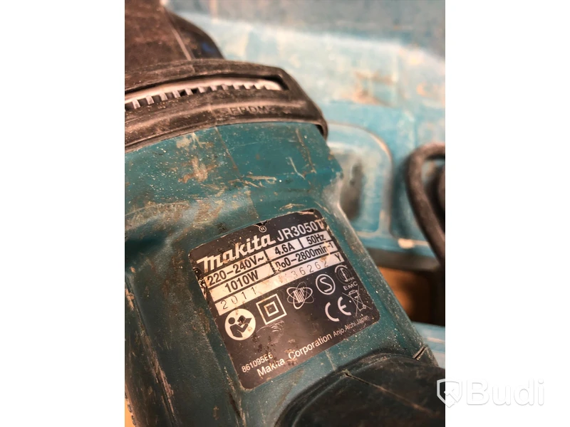 Makita JR3050T Tigersåg sladd och förvaringslåda