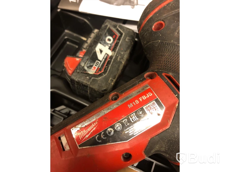 Milwaukee Sticksåg M18 FBJS med batteri samt förvaringslåda