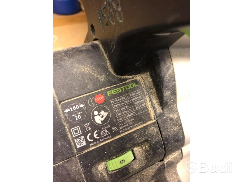 Festool TS 55 FEBQ-Plus Sänksåg Med förvaringslåda