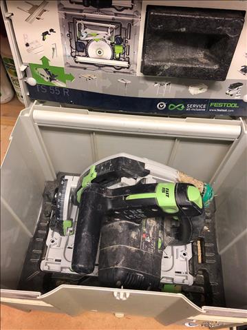 Festool TS 55 FEBQ-Plus Sänksåg Med förvaringslåda