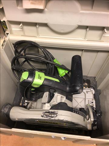 Festool Sänksåg TS 55 EBQ med förvaringslåda