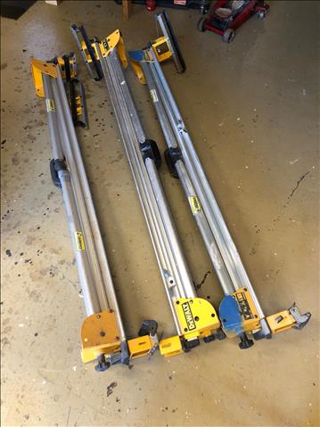 3st DeWalt universalstativ för panelsågar, DE7023