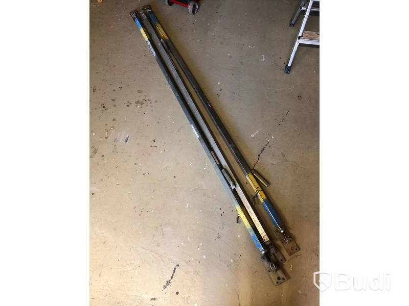 3st monteringsstöd, längd 185cm