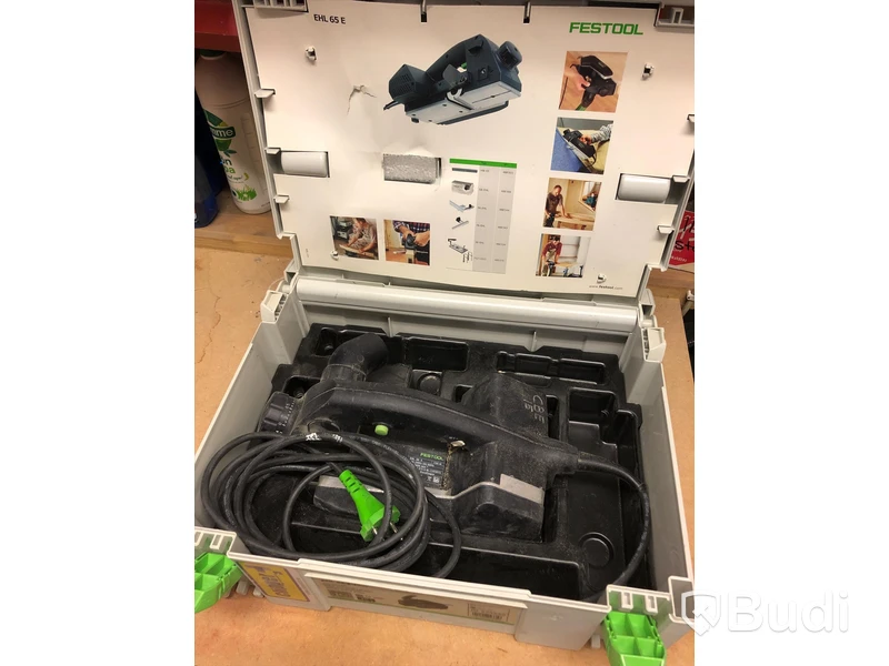 Festool EHL 65 E Elhyvel med förvaringslåda