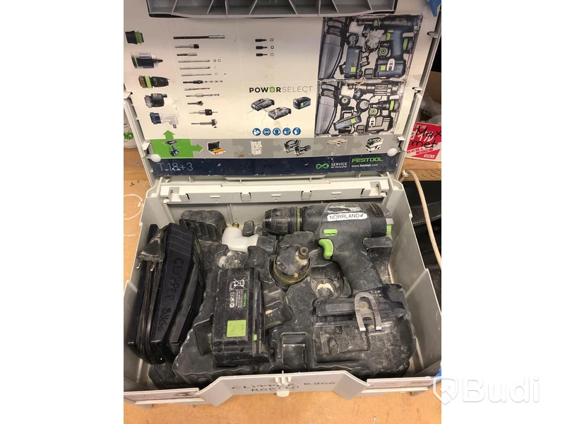 Festool Skruvdragare T18+3 Li 5,2-Set