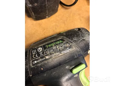 festool skruvdragare med 1st batteri och laddare