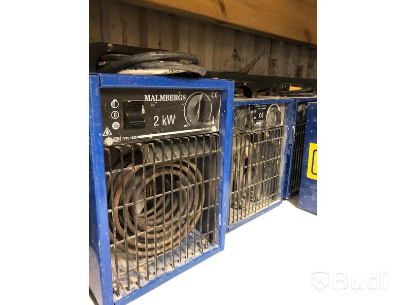 22st Värmefläktar 2kW