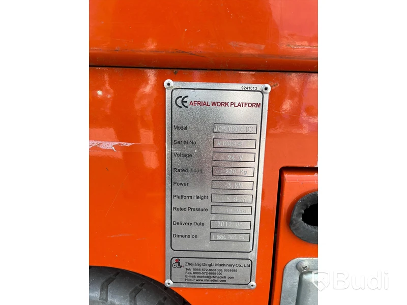 Saxlift Dingli JCPT 0807