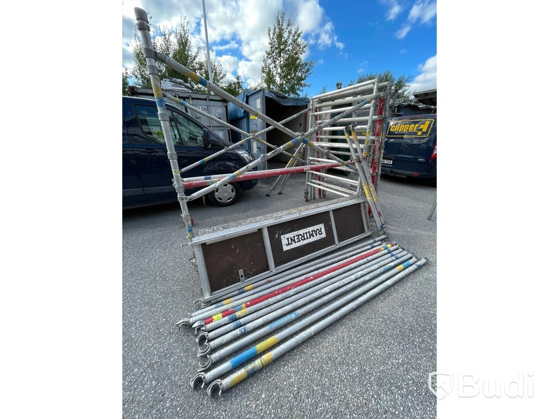 Zip Up byggställnings set, ca 260cm x 133cm