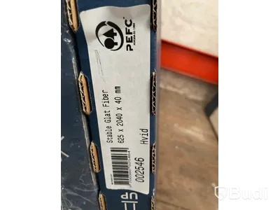Dörr - SWEDOOR Stable Glat Fiber, vit 625x2040x40 mm