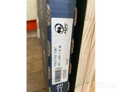 Dörr - SWEDOOR Stable Glat Fiber, vit 820x2040x40mm