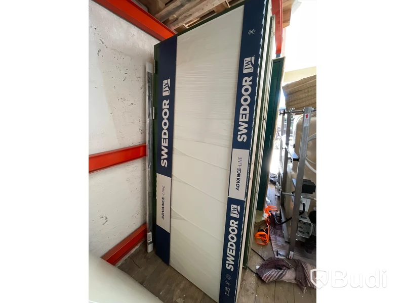 Dörr - SWEDOOR Stable Glat Fiber, vit 820x2040x40mm