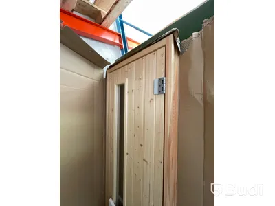 Bastudörr med glas 70x191 cm