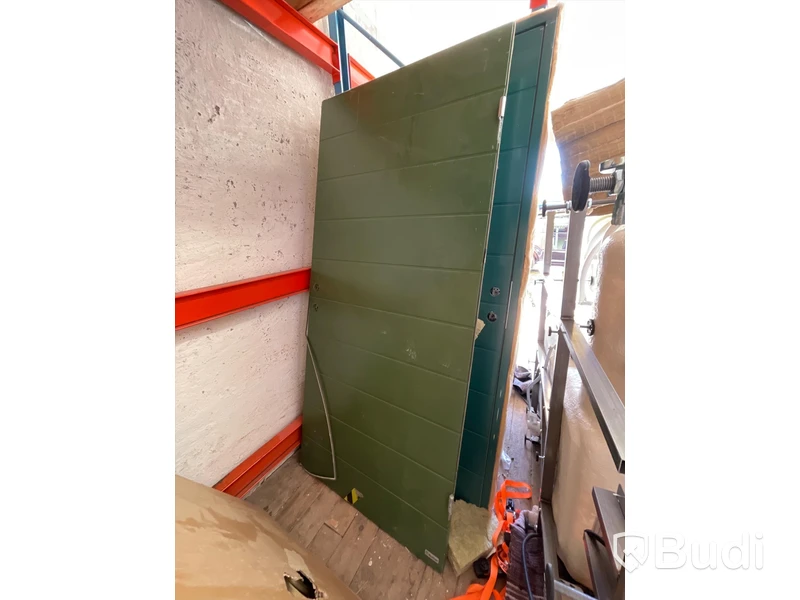 Säkerhetsdörr - NorDan, Grön 92x204 cm