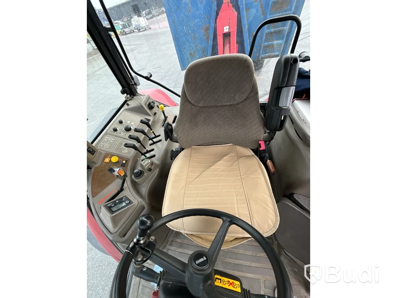 Traktor Case MXM 155 |2295h | 2005 & lastväxlarvagn med flak Bigab 15-19 | 2007