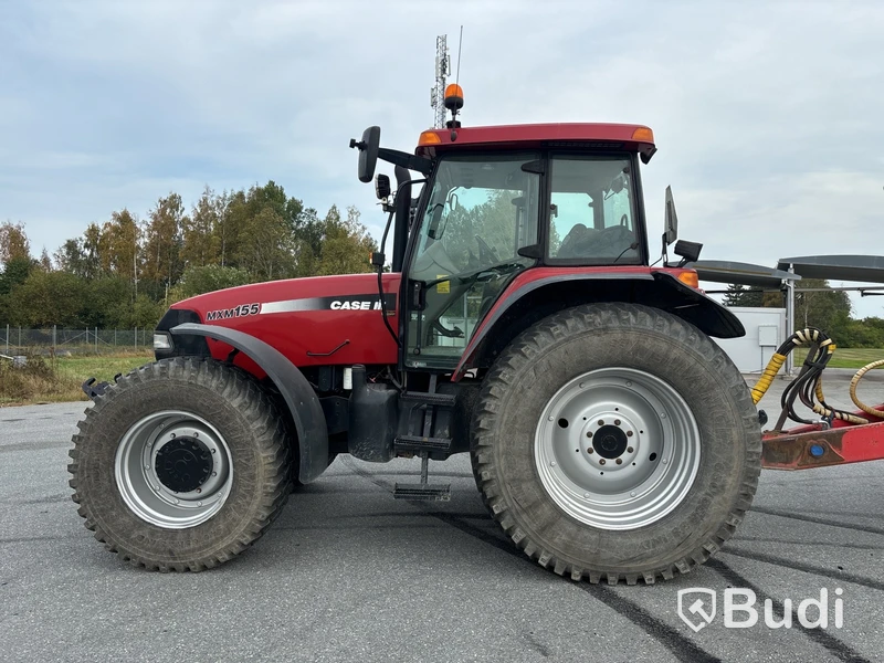 Traktor Case MXM 155 |2295h | 2005 & lastväxlarvagn med flak Bigab 15-19 | 2007