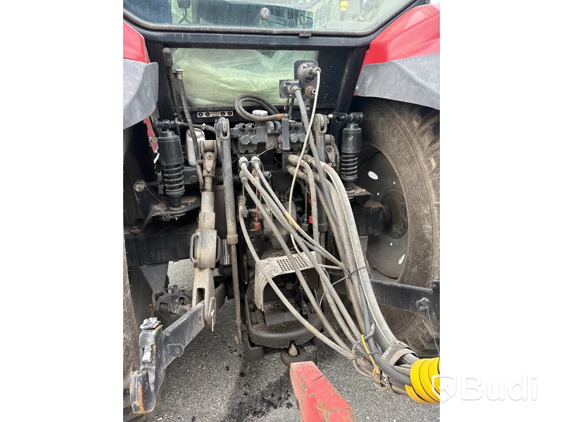 Traktor Case MXM 155 |2295h | 2005 & lastväxlarvagn med flak Bigab 15-19 | 2007