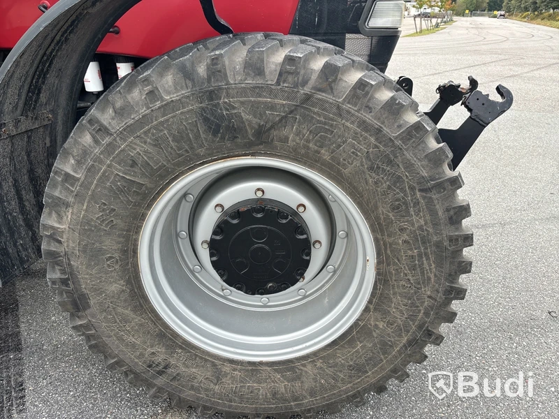 Traktor Case MXM 155 |2295h | 2005 & lastväxlarvagn med flak Bigab 15-19 | 2007
