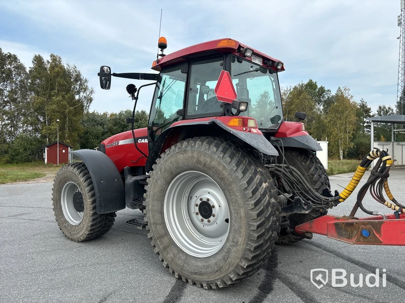Traktor Case MXM 155 |2295h | 2005 & lastväxlarvagn med flak Bigab 15-19 | 2007