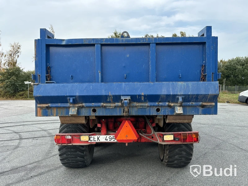 Traktor Case MXM 155 |2295h | 2005 & lastväxlarvagn med flak Bigab 15-19 | 2007