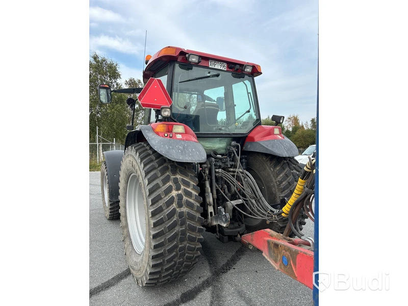 Traktor Case MXM 155 |2295h | 2005 & lastväxlarvagn med flak Bigab 15-19 | 2007