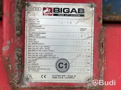 Traktor Case MXM 155 |2295h | 2005 & lastväxlarvagn med flak Bigab 15-19 | 2007