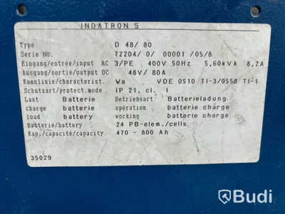 Motviktstruck Nichiyu FBT18P | 1140h | 1998