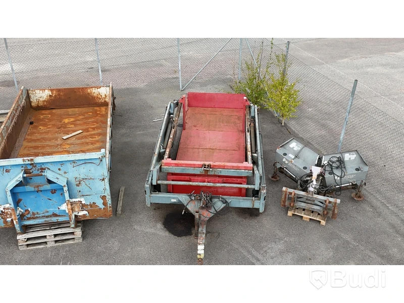Växlarvagn KMA | flak | container | 1990
