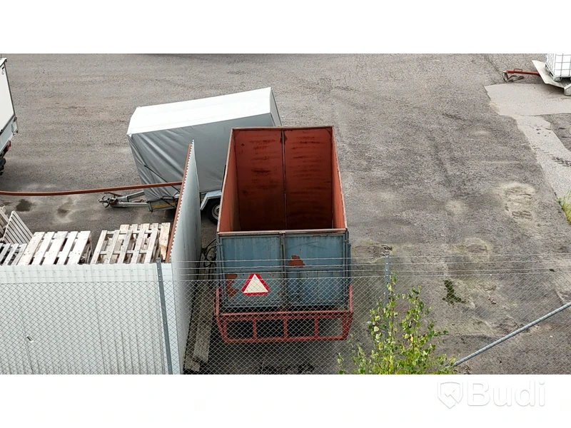 Växlarvagn KMA | flak | container | 1990