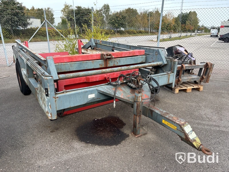 Växlarvagn KMA | flak | container | 1990