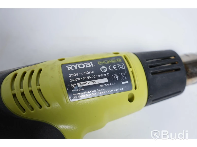 Värmepistol - Ryobi EHG-2002LED