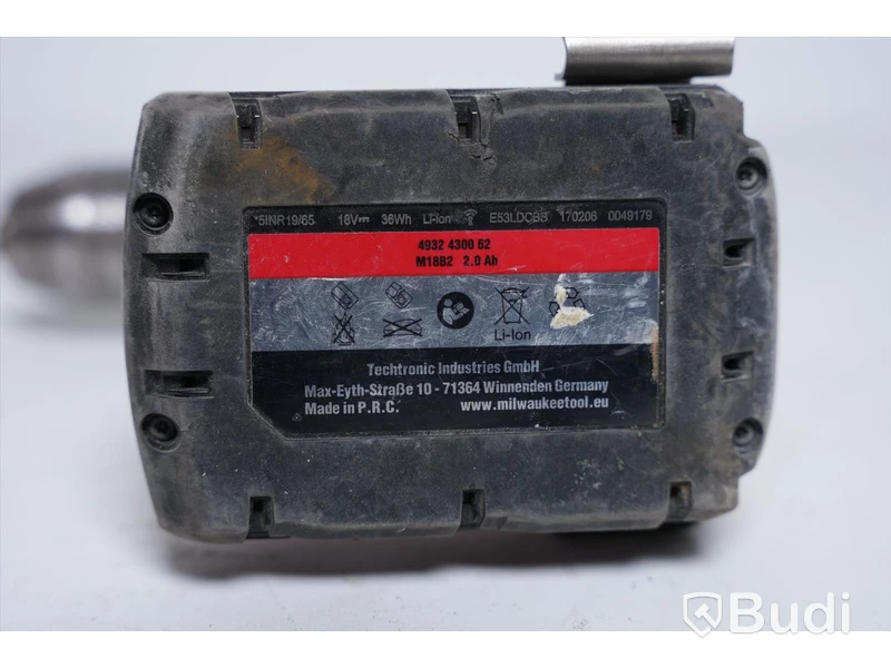 Skruvdragare - Milwaukee M18-FDD inkl. batteri