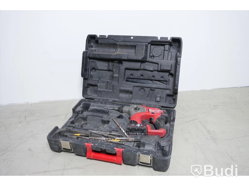 Borrhammare batteridriven - M12 CH, Fuel, Milwaukee. Inkl. Batteri.