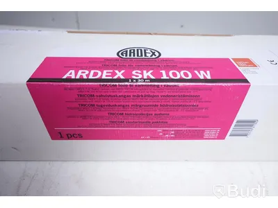 Tätskikt tricomduk - SK 100 W, Ardex. Längd okänd.