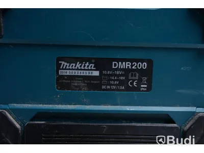 Trådlös högtalare - DMR200, Makita. Exkl. batteri.