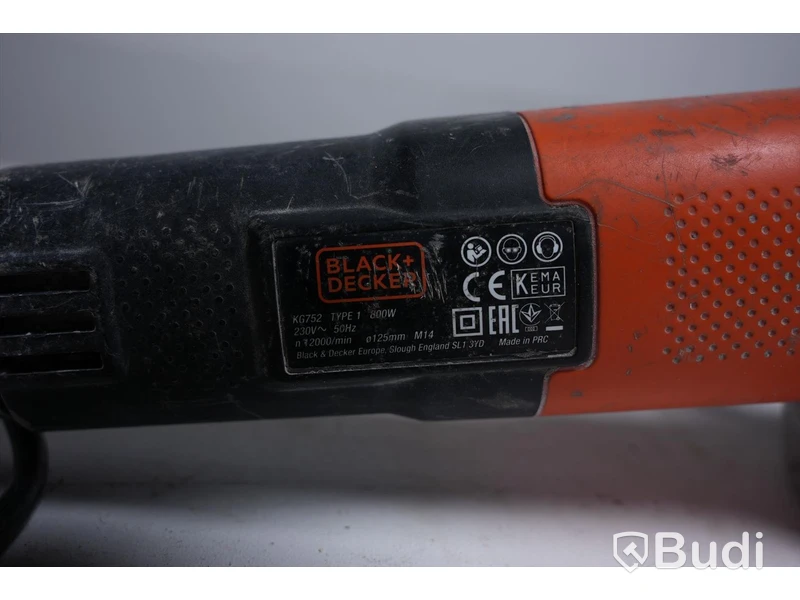 Vinkelslip - KG752, Black & Decker.