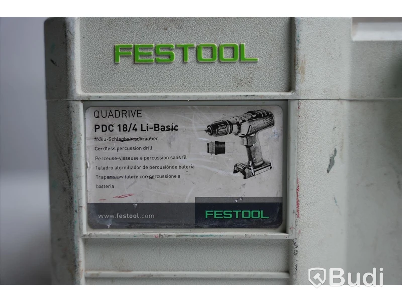 Slagborr/ skruvdragare - FESTOOL  BHC 18 ink. batteri