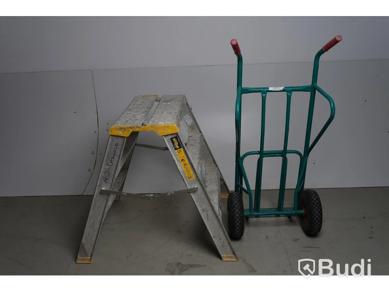 Magasinkärra och Arbetsbock - Wibe Ladders, Trönninge