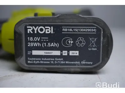 Spikpistol - RYOBI R18N18G ink batteri och batteriladdare