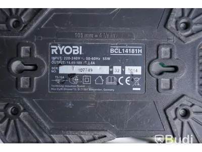 Spikpistol - RYOBI R18N18G ink batteri och batteriladdare