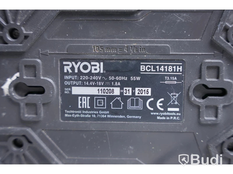 Skruvdragare - RYOBI RCD1802 ink batteri och batteriladdare