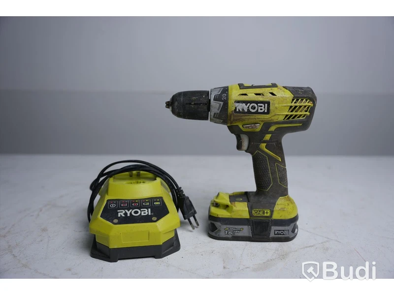Skruvdragare - RYOBI RCD1802 ink batteri och batteriladdare