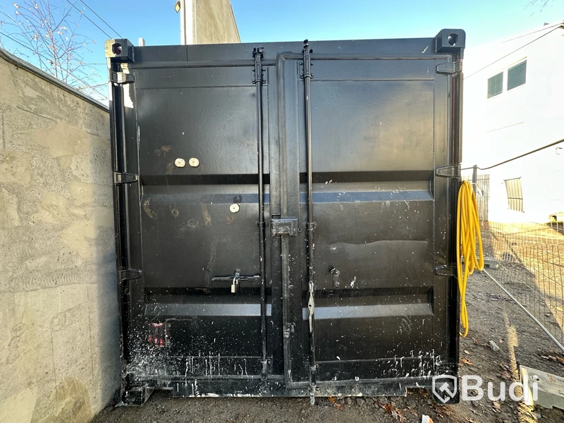 10-fots Container inkl. innehåll