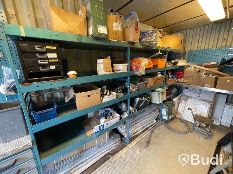 Container 20 fot samt alla inventarier - el indragen