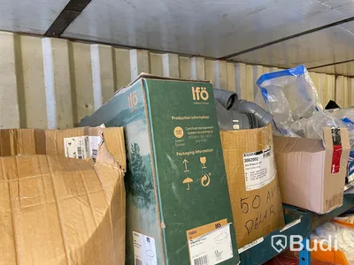 Container 20 fot samt alla inventarier - el indragen