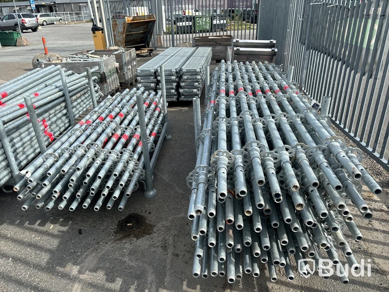 Altrad Assco Byggställning 354m2 - Modul Stål, inkl trappor