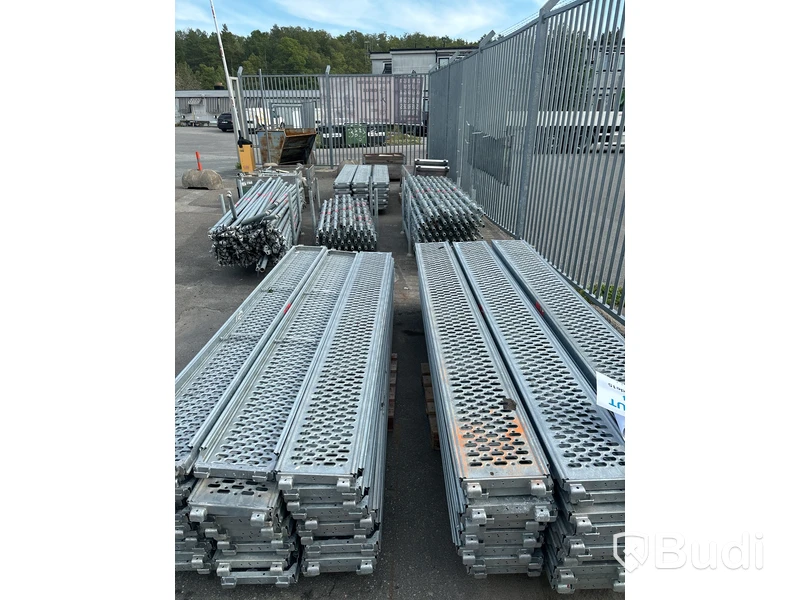 Altrad Assco Byggställning 354m2 - Modul Stål, inkl trappor
