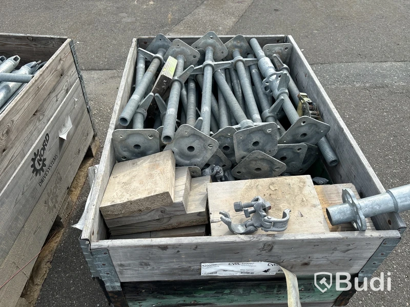 Altrad Assco Byggställning 354m2 - Modul Stål, inkl trappor