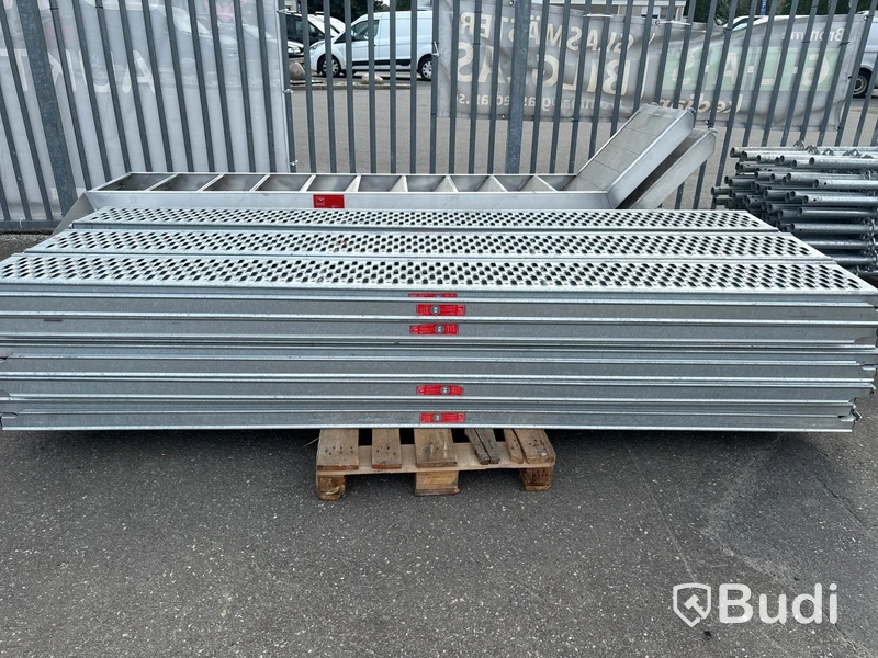 Altrad Assco Byggställning 354m2 - Modul Stål, inkl trappor